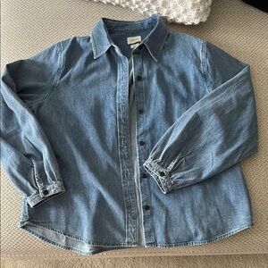 Wilfred denim shirt size small